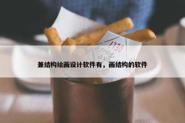 兼结构绘画设计软件有，画结构的软件