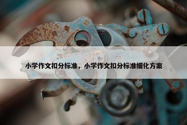 小学作文扣分标准，小学作文扣分标准细化方案