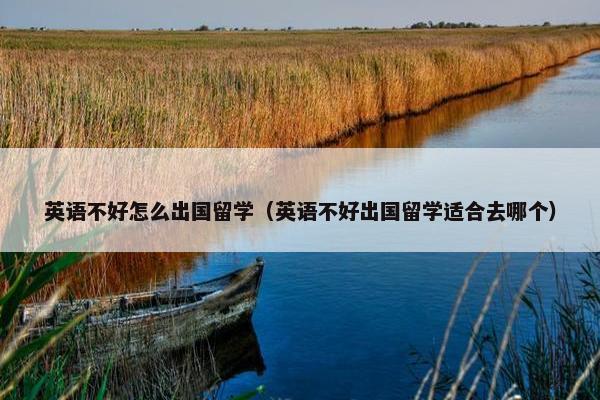 英语不好怎么出国留学（英语不好出国留学适合去哪个）