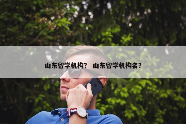 山东留学机构？ 山东留学机构名？