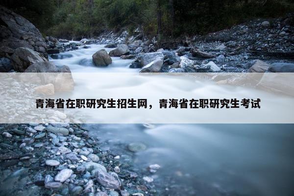 青海省在职研究生招生网，青海省在职研究生考试