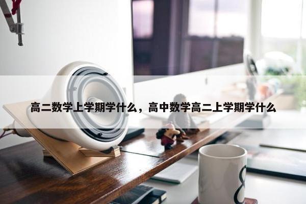 高二数学上学期学什么，高中数学高二上学期学什么