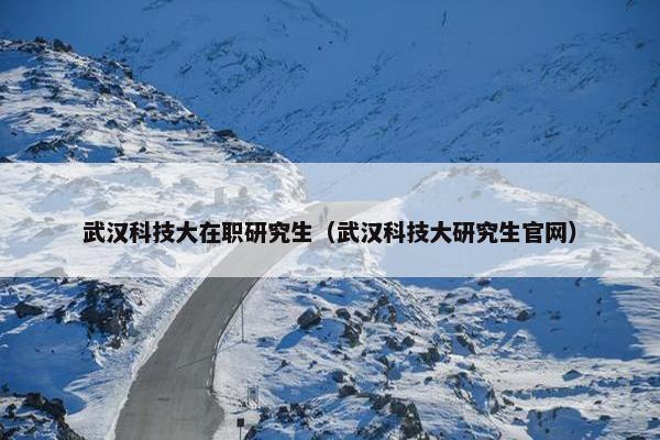 武汉科技大在职研究生（武汉科技大研究生官网）