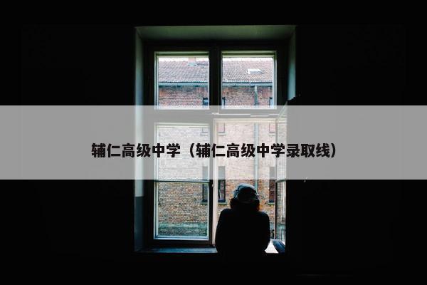 辅仁高级中学（辅仁高级中学录取线）