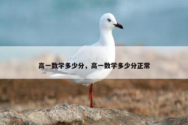 高一数学多少分，高一数学多少分正常