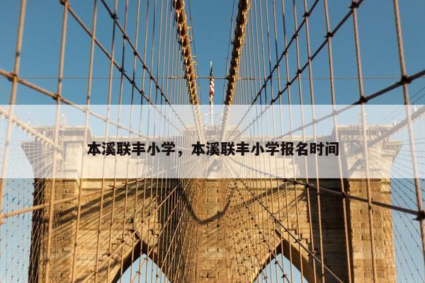 本溪联丰小学，本溪联丰小学报名时间
