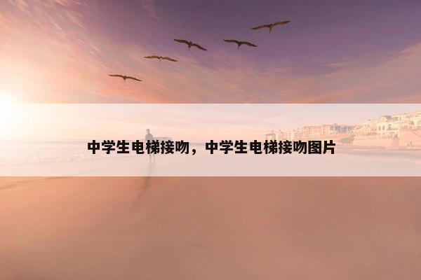 中学生电梯接吻，中学生电梯接吻图片