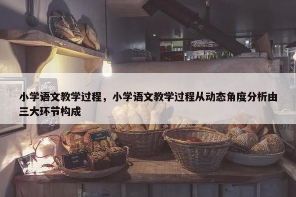 小学语文教学过程，小学语文教学过程从动态角度分析由三大环节构成