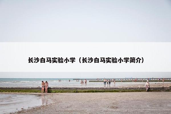 长沙白马实验小学（长沙白马实验小学简介）