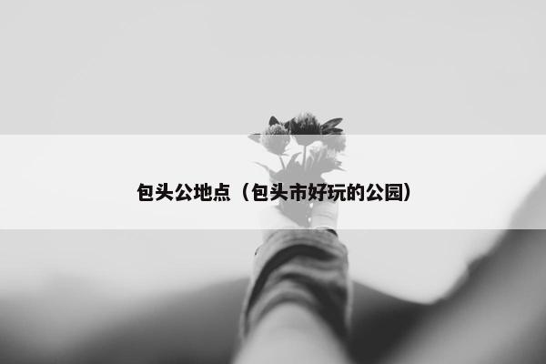 包头公地点（包头市好玩的公园）