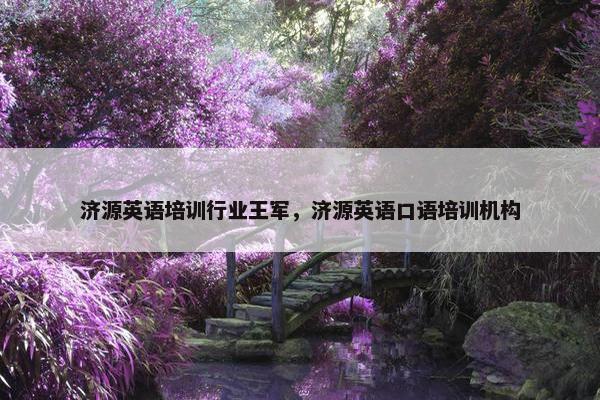 济源英语培训行业王军，济源英语口语培训机构