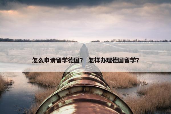 怎么申请留学德国？ 怎样办理德国留学？