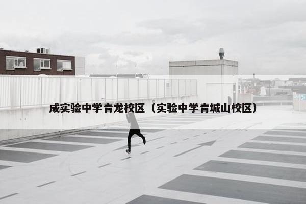 成实验中学青龙校区（实验中学青城山校区）