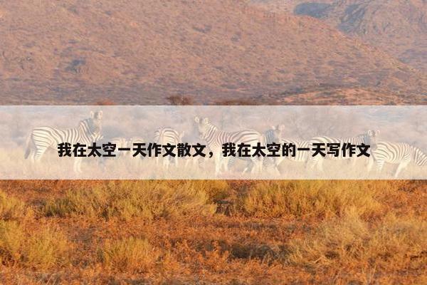 我在太空一天作文散文，我在太空的一天写作文